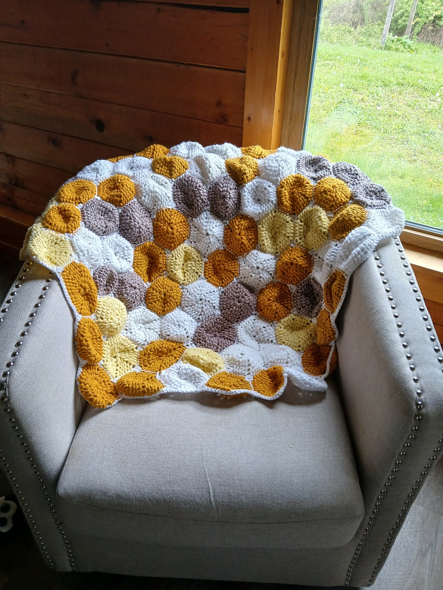 Honeycomb Baby Blanket