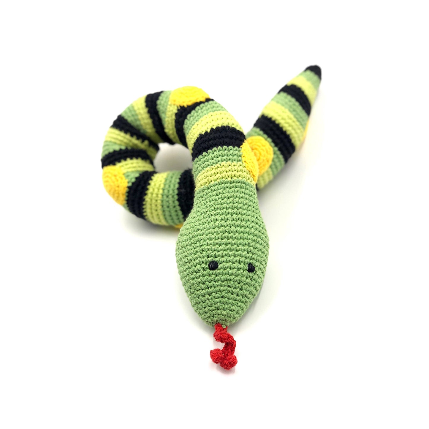 Crochet Rattle Dog Toy