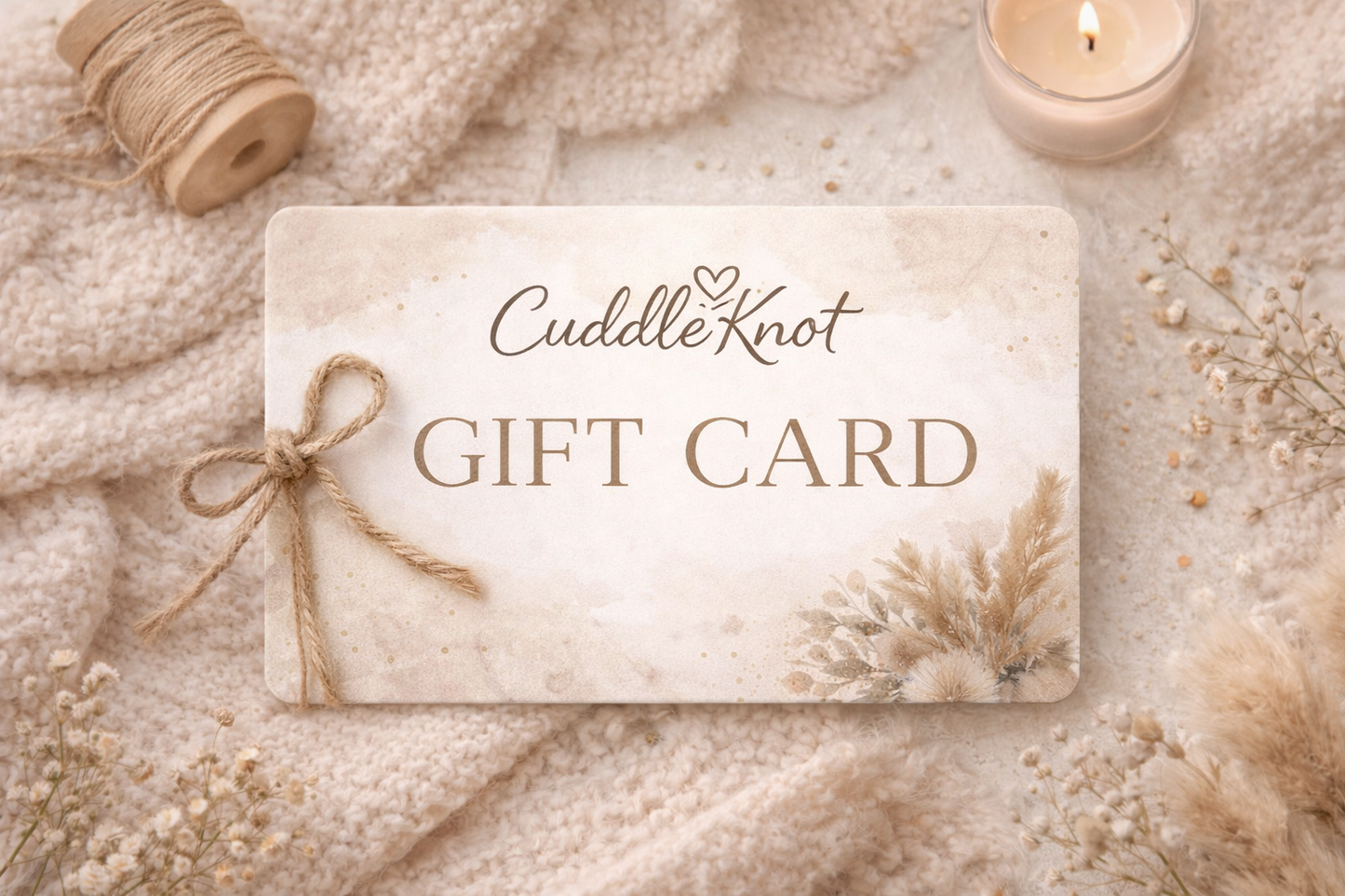 CuddleKnot Virtual Gift Card