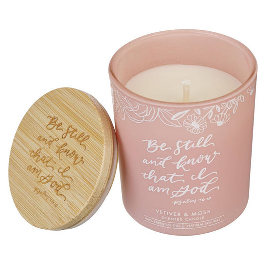 Be Still and Know Candle