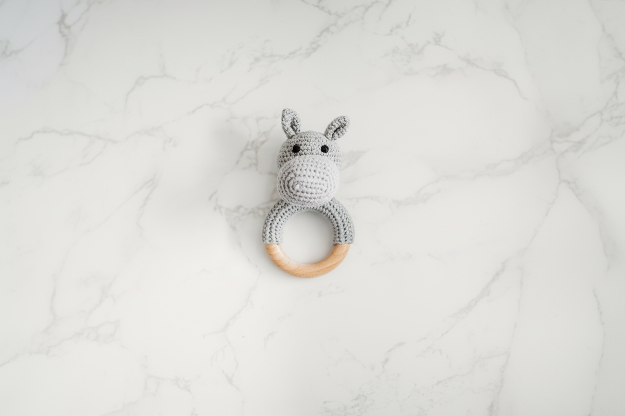 Crochet Baby Rattle