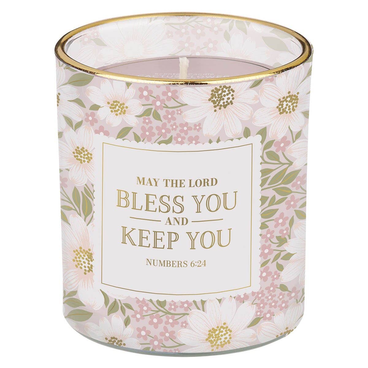 Bless You and Keep You Candle