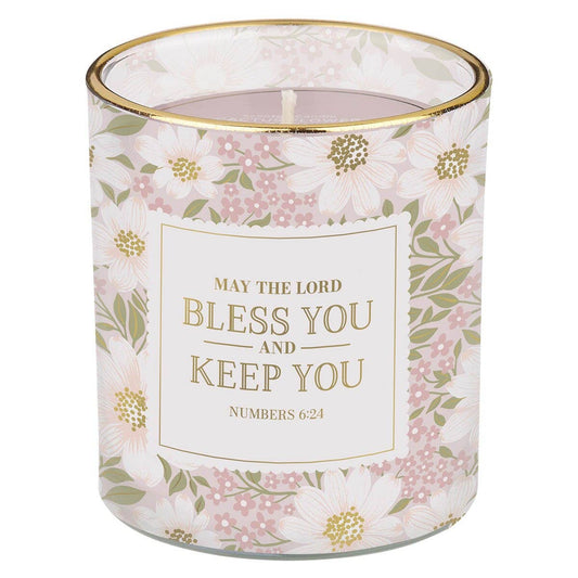 Bless You and Keep You Candle
