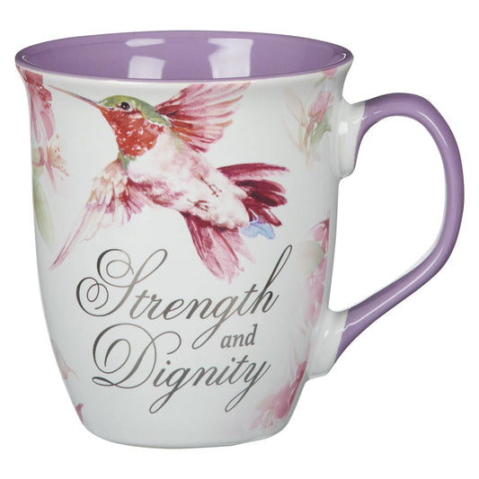Hummingbird Strength & Dignity Mug
