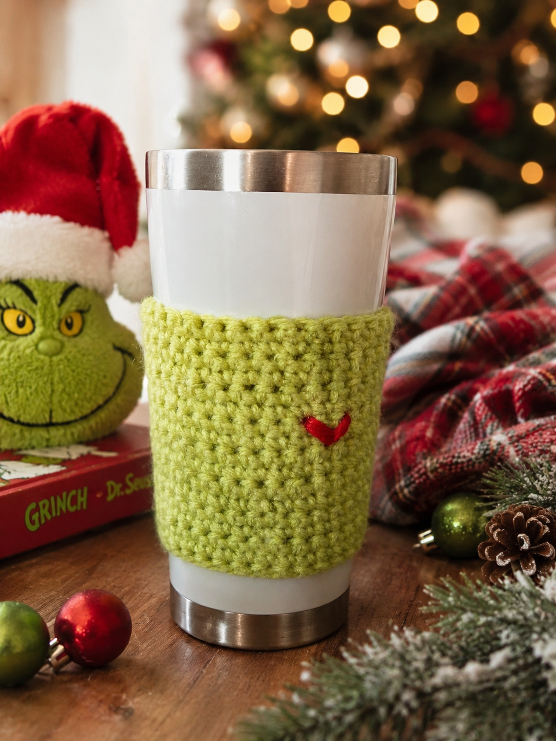 Hand-Crocheted Cup Cozy