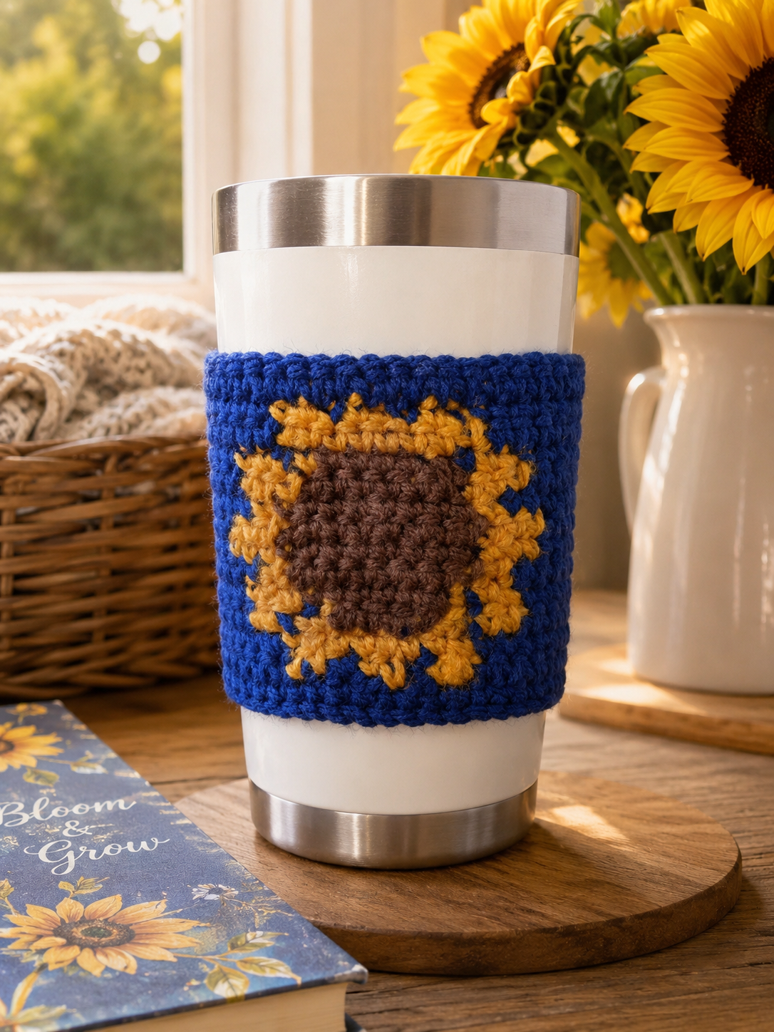 Hand-Crocheted Cup Cozy
